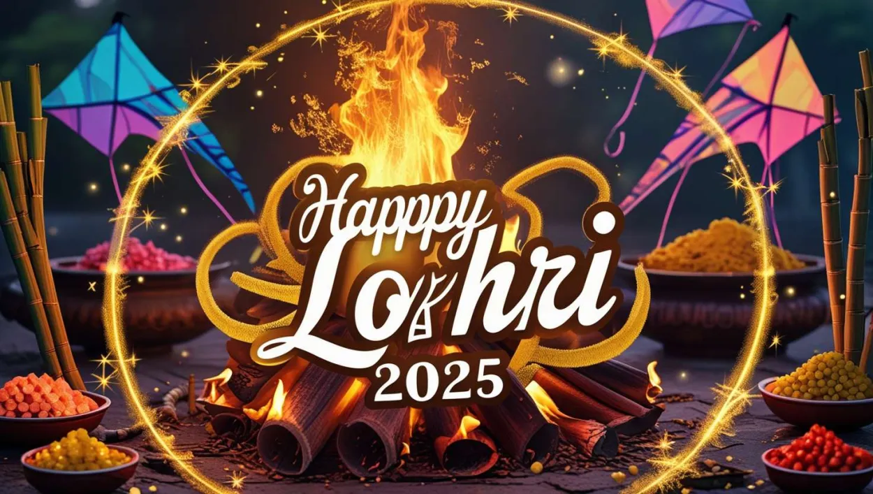 Happy Lohri Greetings With Inspirational Quotes - Royalty Free Happy Lohri Greetings 2025 Image | Pngmagic Free Download Happy Lohri Greetings With Inspirational Quotes - High Quality Happy Lohri Greetings 2025 Background