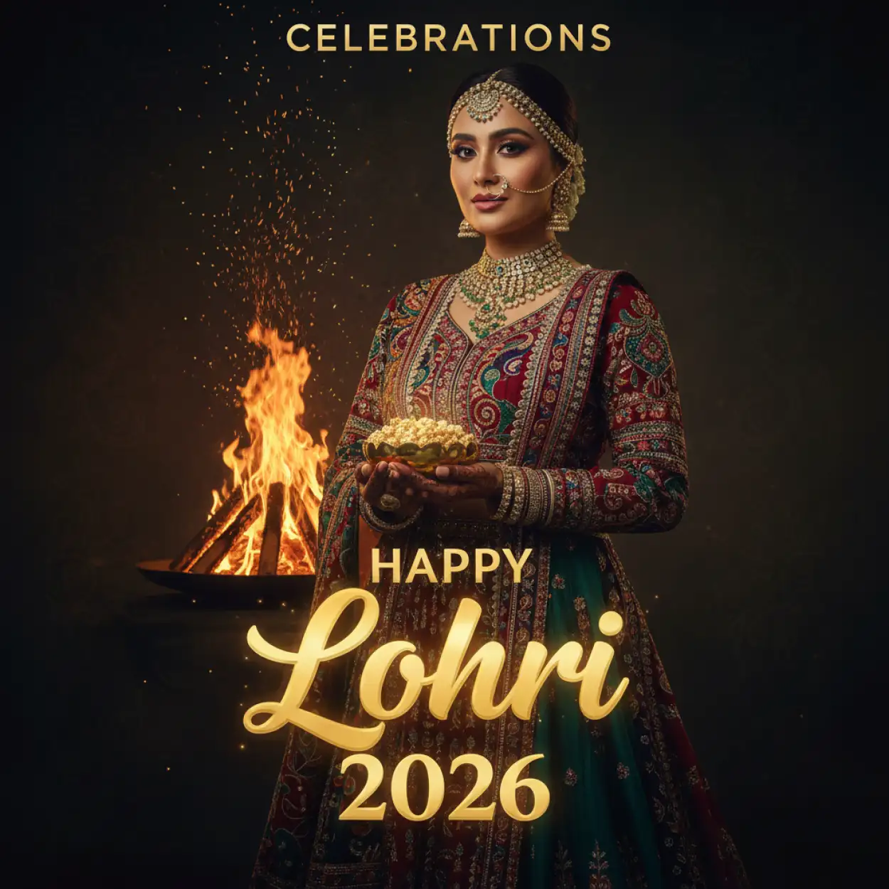 Free Download Happy Lohri Images 2026 - High Quality Happy Lohri 2026 Image
