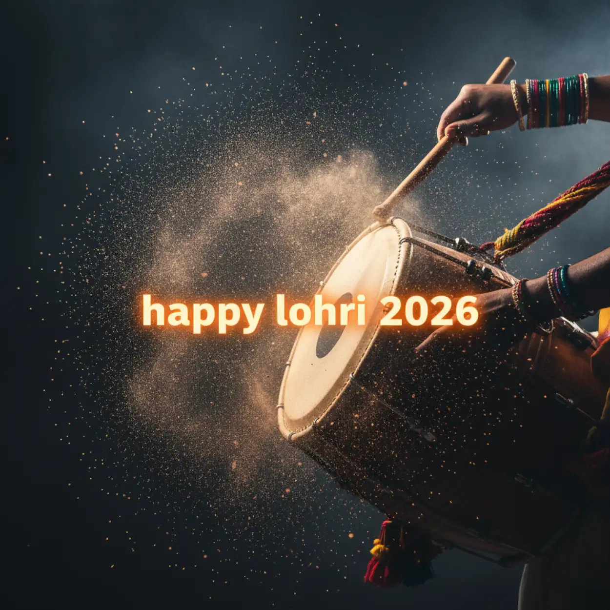 Free Download Happy Lohri North India Festival 2026 - High Quality Happy Lohri 2026 Image