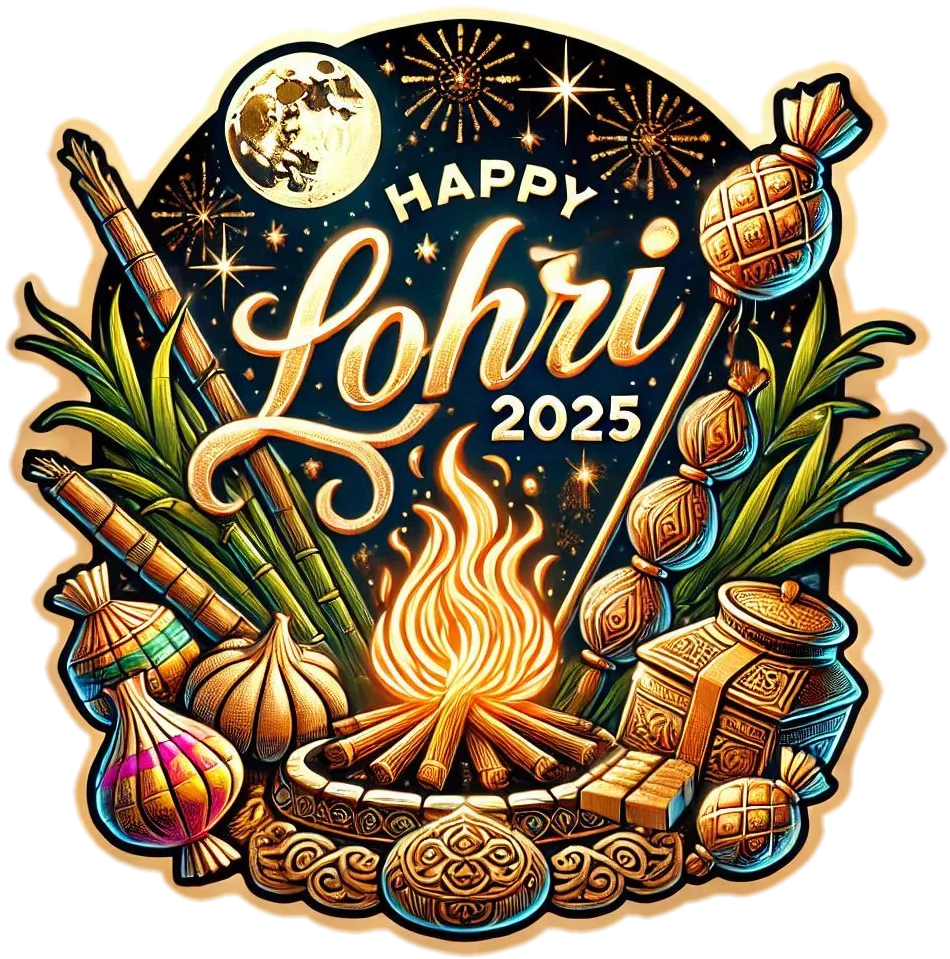 Free Download Happy Lohri Png For Greeting Cards - High Quality Happy Lohri Png PNG Image