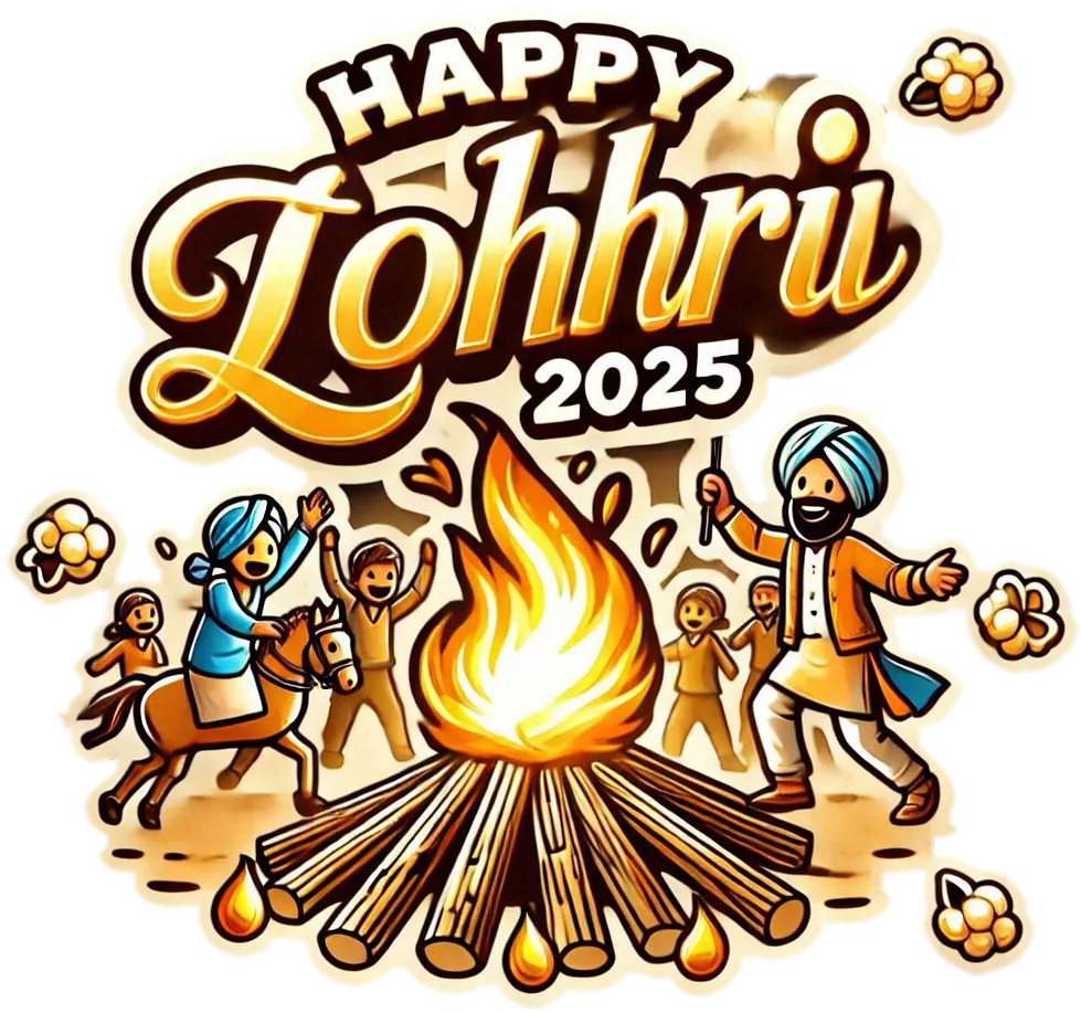 Free Download Happy Lohri Png Hd For Instagram Stories - High Quality Happy Lohri Png PNG Image