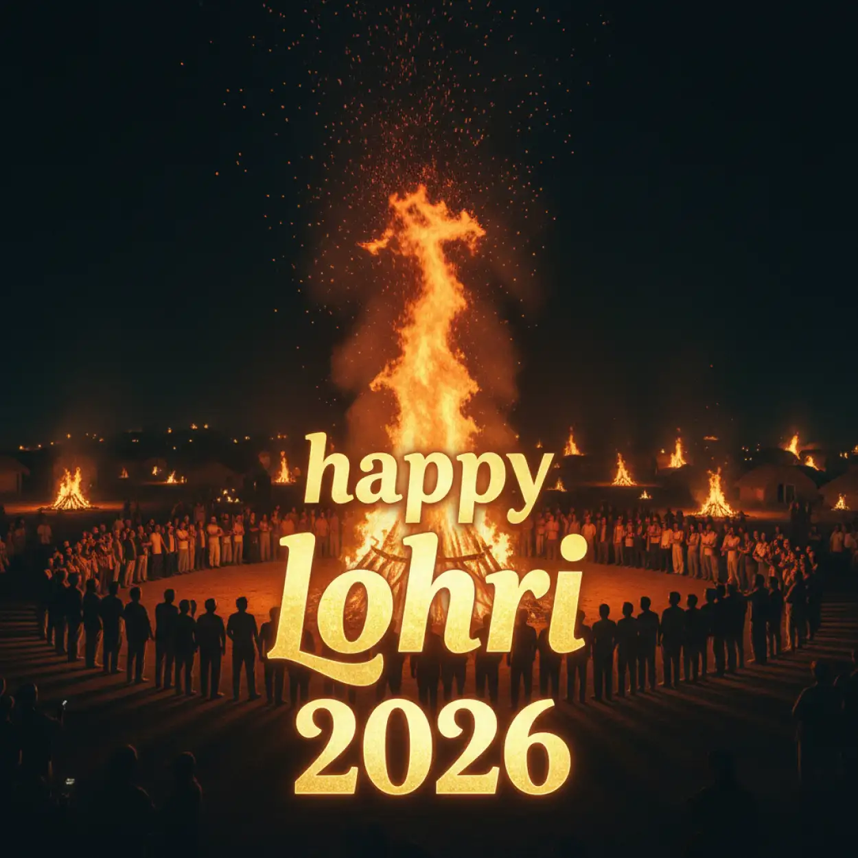 Free Download Happy Lohri Punjabi Quotes 2026 - High Quality Happy Lohri 2026 Image