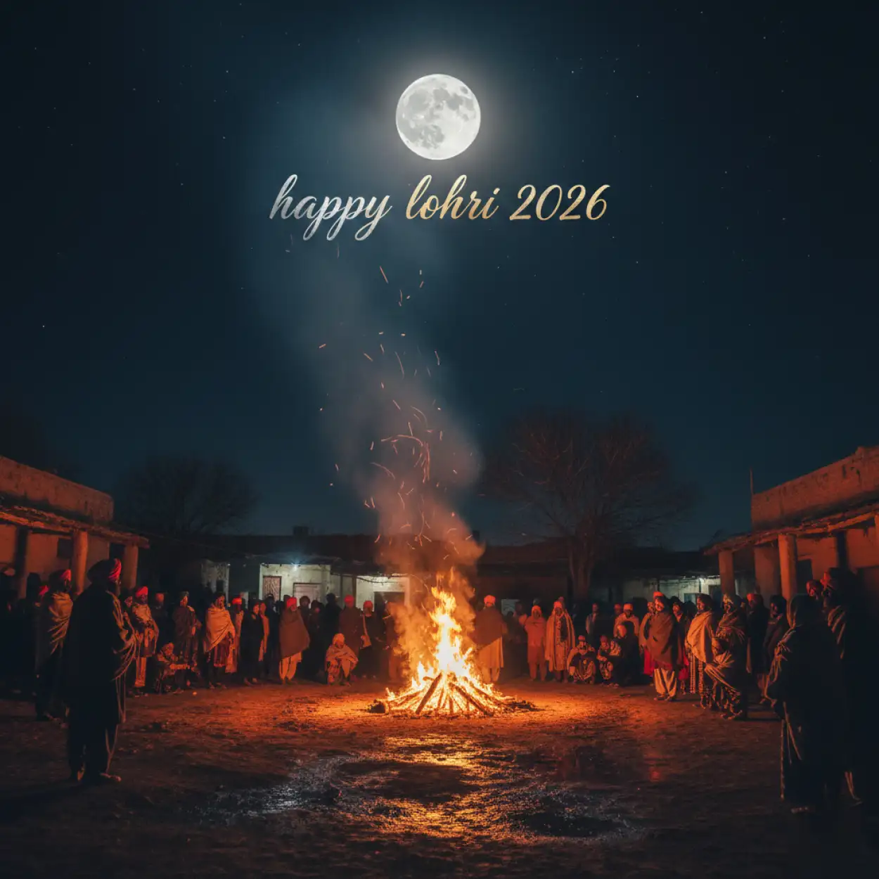 Free Download Happy Lohri Quotes In Hindi 2026 - High Quality Happy Lohri 2026 Image