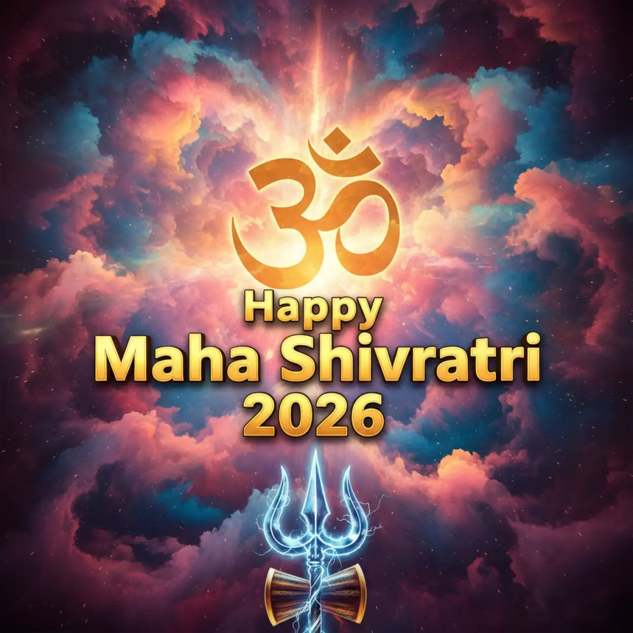 Free Download Happy Maha Shivratri 2026 Facebook Banner Design - High Quality Happy Maha Shivratri 2026 Facebook Post Background