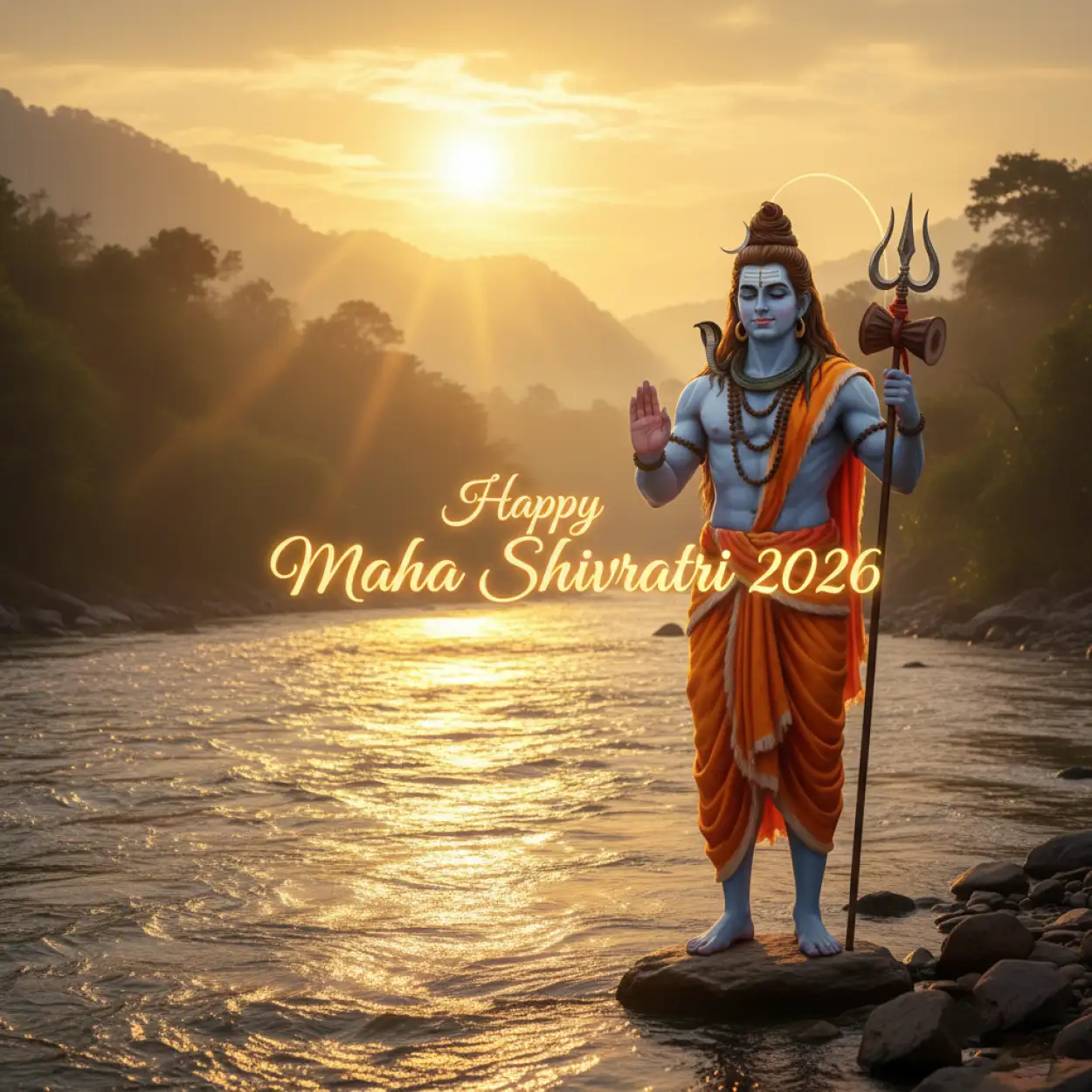 Free Download Happy Maha Shivratri 2026 Facebook Cover Photo - High Quality Happy Maha Shivratri 2026 Facebook Post Background