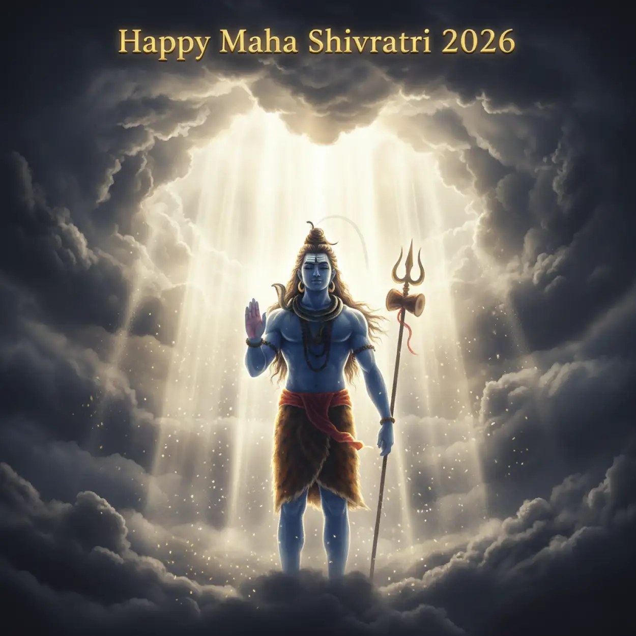 Free Download Happy Maha Shivratri 2026 Facebook Greeting Card - High Quality Happy Maha Shivratri 2026 Facebook Post Background