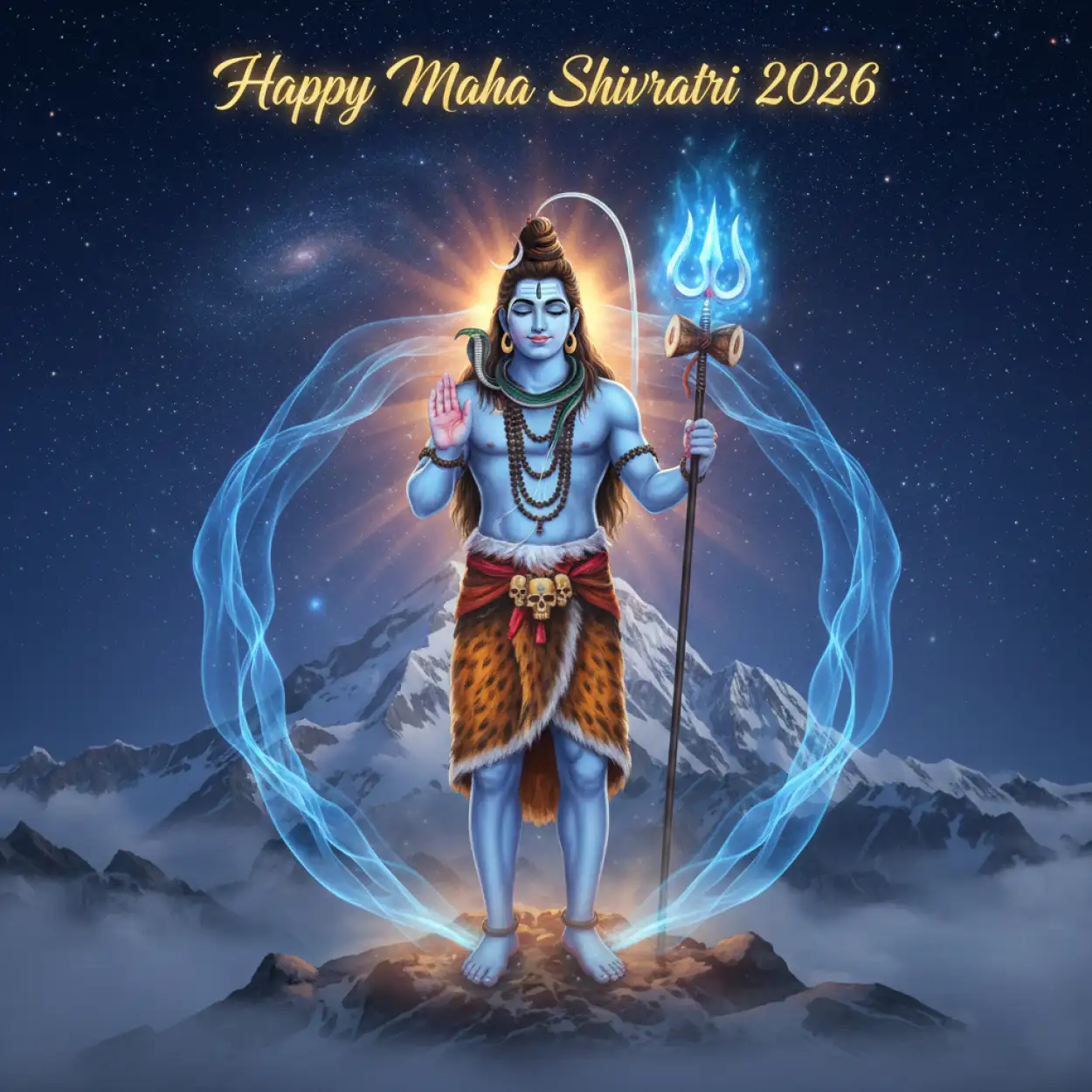 Free Download Happy Maha Shivratri 2026 Facebook Image Download - High Quality Happy Maha Shivratri 2026 Facebook Post Background