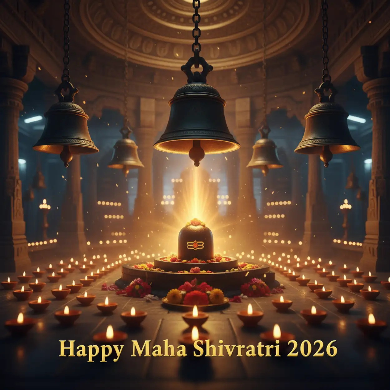 Free Download Happy Maha Shivratri 2026 Facebook Message Image - High Quality Happy Maha Shivratri 2026 Facebook Post Background