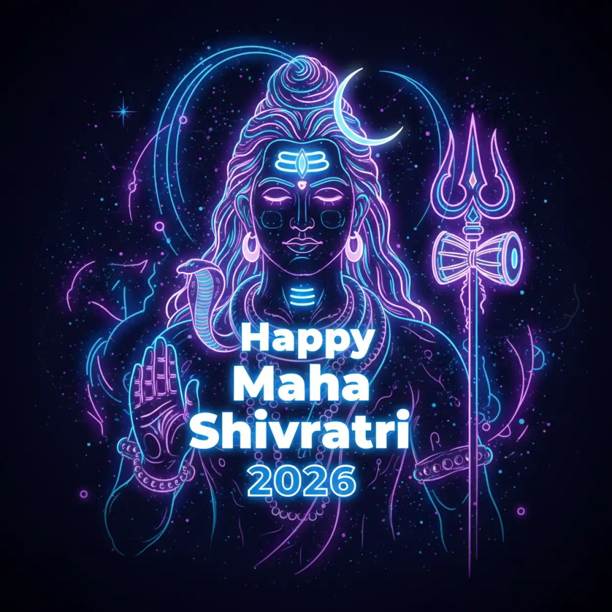 Free Download Happy Maha Shivratri 2026 Facebook Shayari Post - High Quality Happy Maha Shivratri 2026 Facebook Post Background