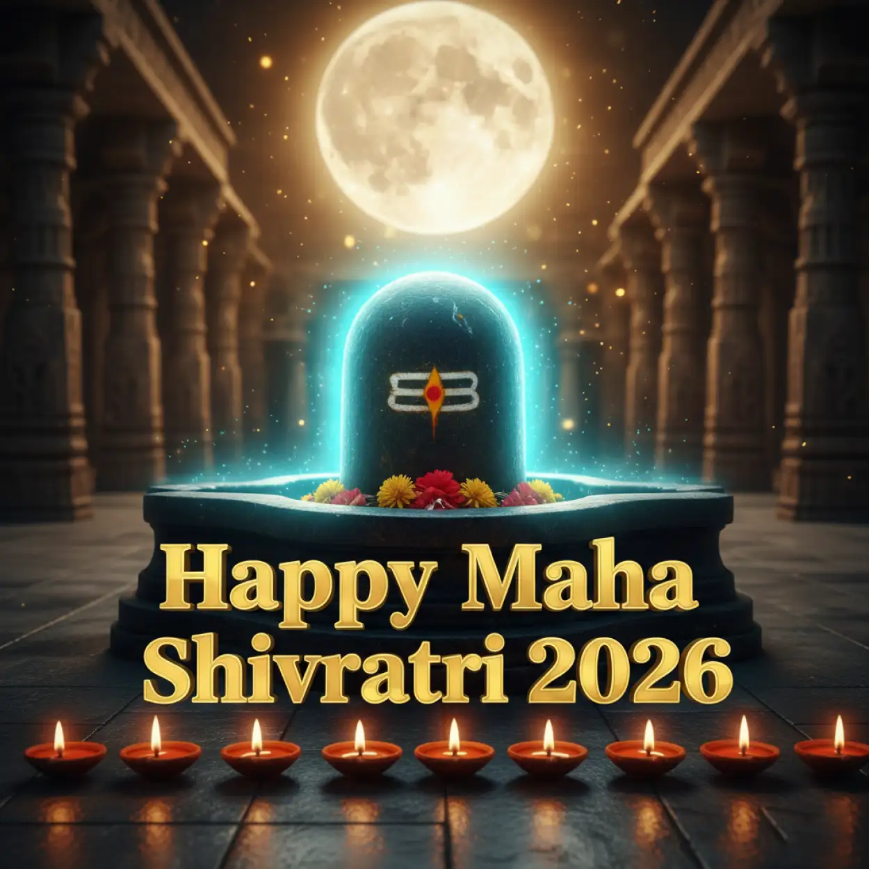 Free Download Happy Maha Shivratri 2026 Festival Hd Template - High Quality Happy Maha Shivratri 2026 Background