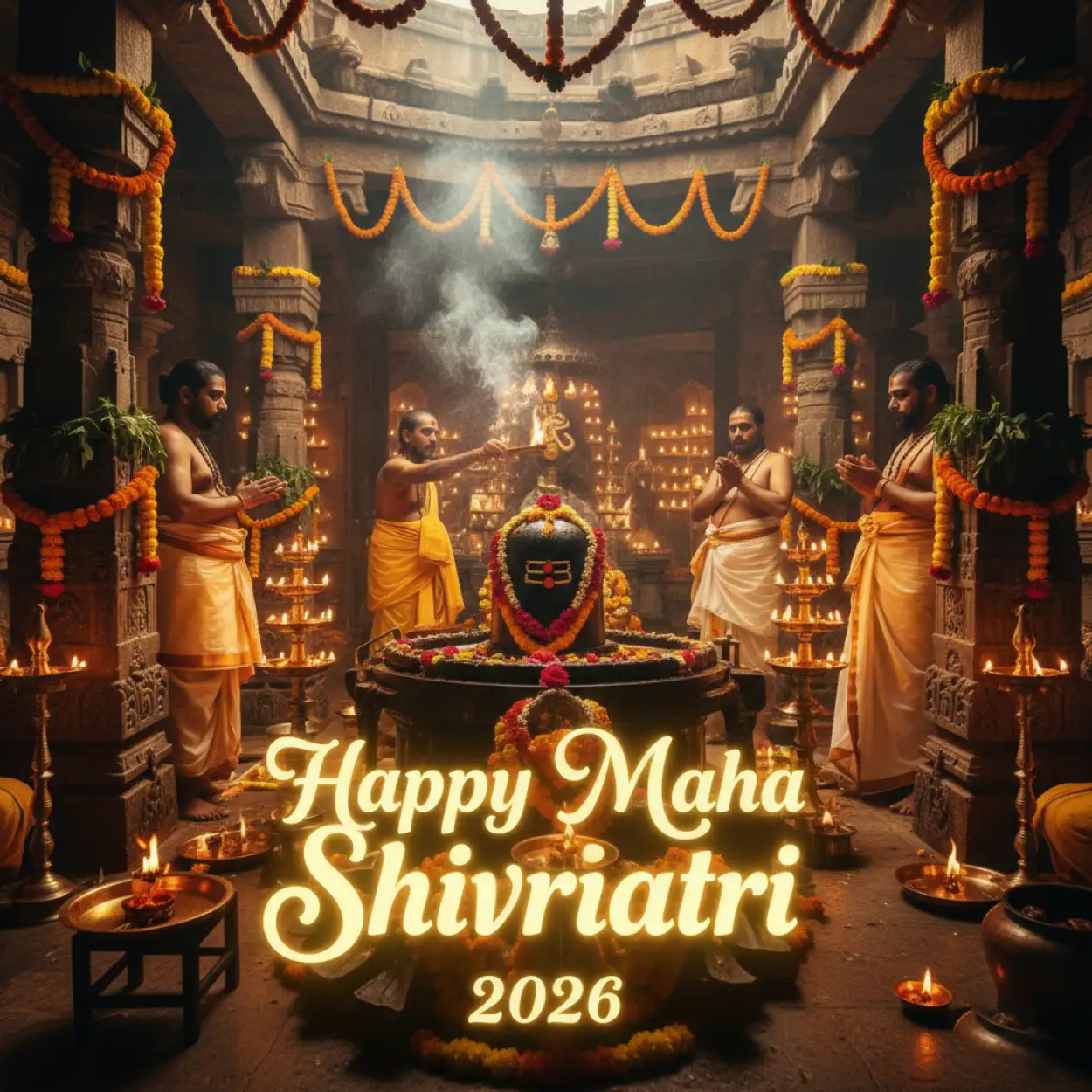 Free Download Happy Maha Shivratri 2026 Festival Status Image - High Quality Happy Maha Shivratri 2026 Background