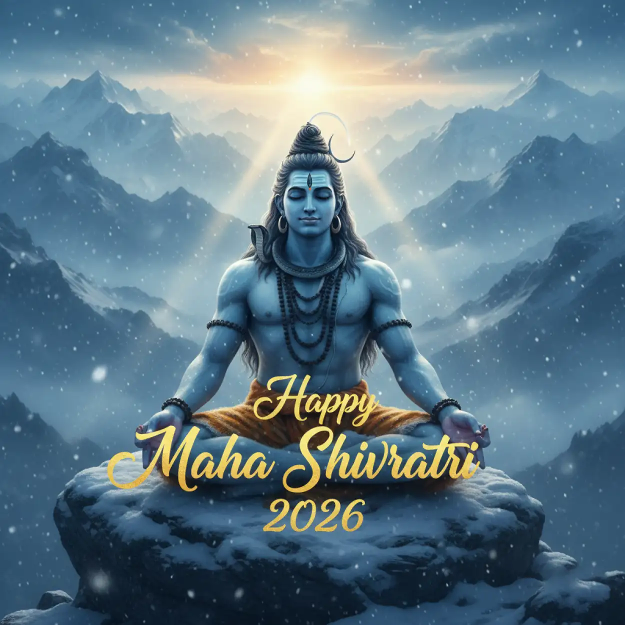 Free Download Happy Maha Shivratri 2026 Indian Religious Wallpaper - High Quality Happy Maha Shivratri 2026 Background