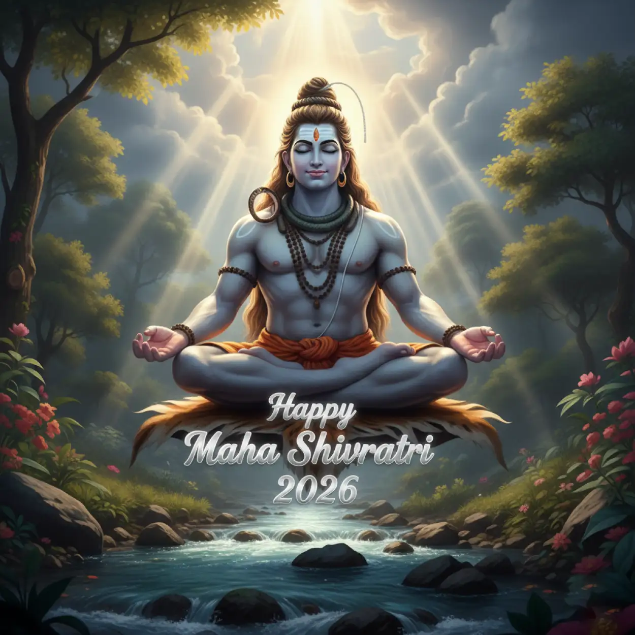 Free Download Happy Maha Shivratri 2026 Instagram Bhole Baba Hd Wallpaper - High Quality Happy Maha Shivratri 2026 Instagram Post Background