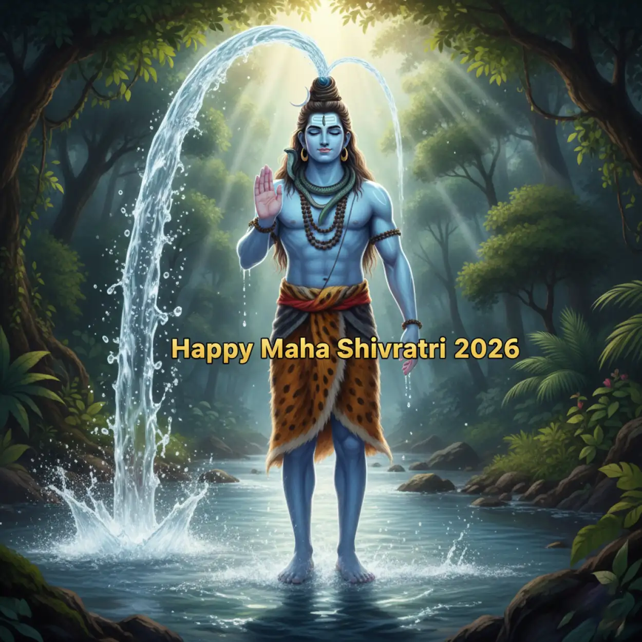 Free Download Happy Maha Shivratri 2026 Instagram Bhole Nath Image - High Quality Happy Maha Shivratri 2026 Instagram Post Background
