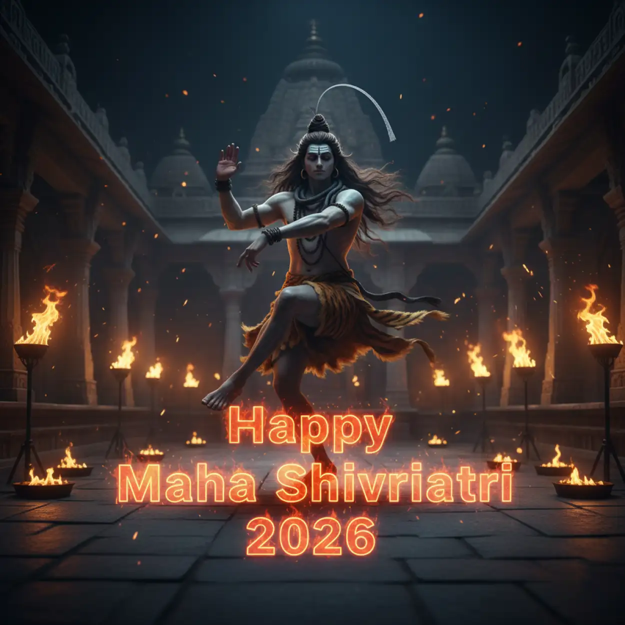 Free Download Happy Maha Shivratri 2026 Instagram Cinematic Image - High Quality Happy Maha Shivratri 2026 Instagram Post Background
