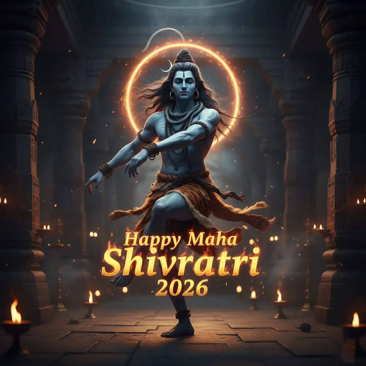 Free Download Happy Maha Shivratri 2026 Instagram Festival Status Image - High Quality Happy Maha Shivratri 2026 Instagram Post Image