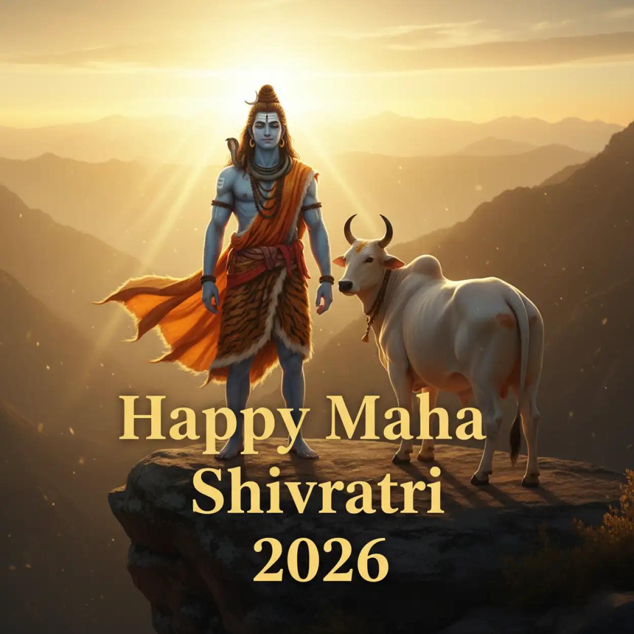 Free Download Happy Maha Shivratri 2026 Instagram Hd Image - High Quality Happy Maha Shivratri 2026 Instagram Post Background
