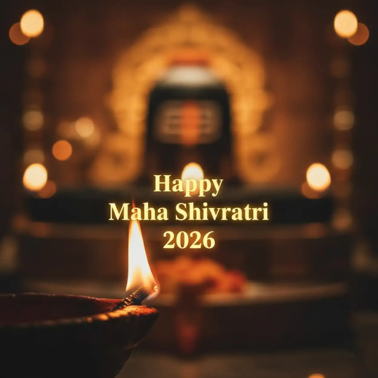 Free Download Happy Maha Shivratri 2026 Instagram Post Template - High Quality Happy Maha Shivratri 2026 Background