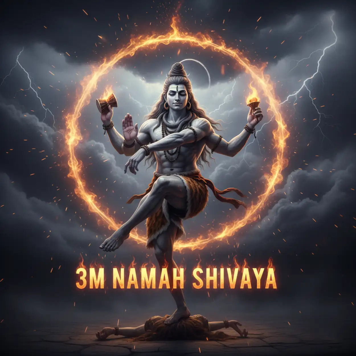 Free Download Happy Maha Shivratri 2026 Instagram Powerful Shiva Image - High Quality Happy Maha Shivratri 2026 Instagram Post Background