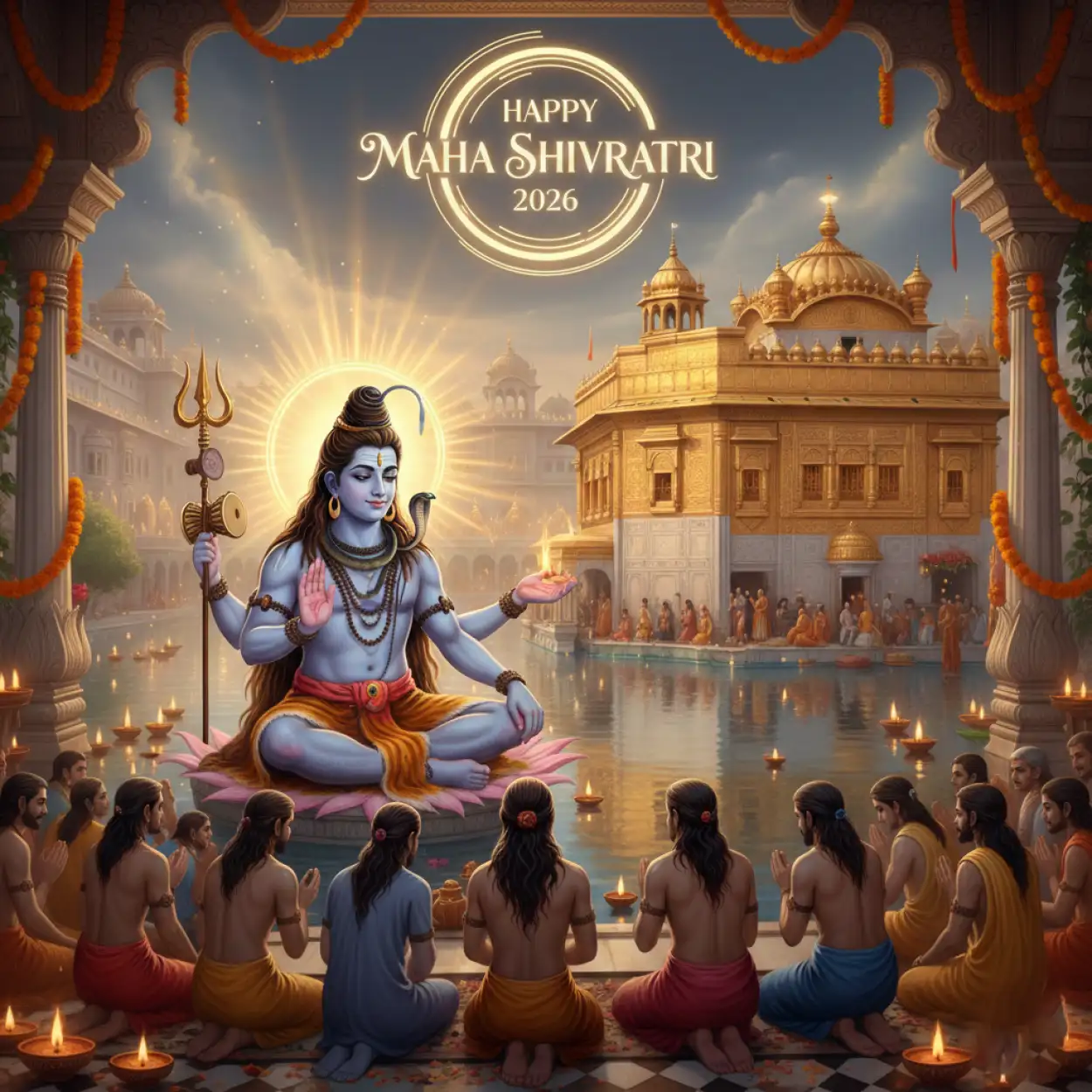 Free Download Happy Maha Shivratri 2026 Instagram Short Video Script - High Quality Happy Maha Shivratri 2026 Instagram Post Background