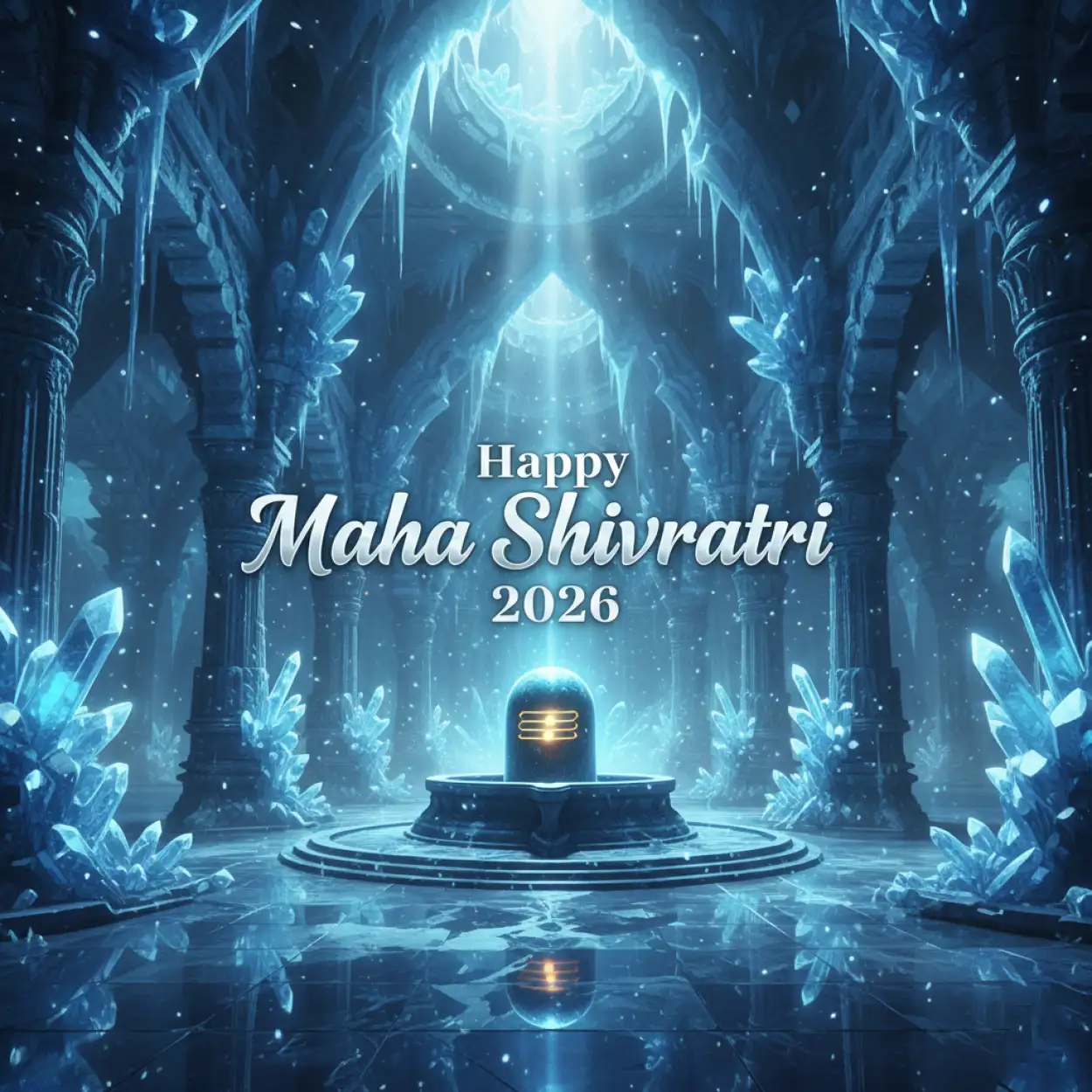 Free Download Happy Maha Shivratri 2026 Mahadev Blessing Image - High Quality Happy Maha Shivratri 2026 Background