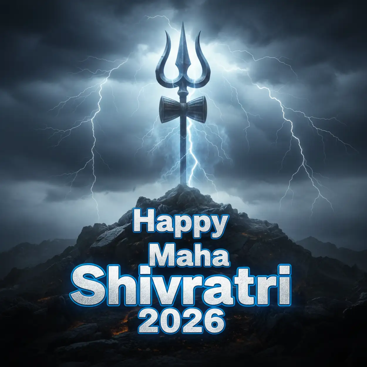 Free Download Happy Maha Shivratri 2026 Poster Background - High Quality Happy Maha Shivratri 2026 Background