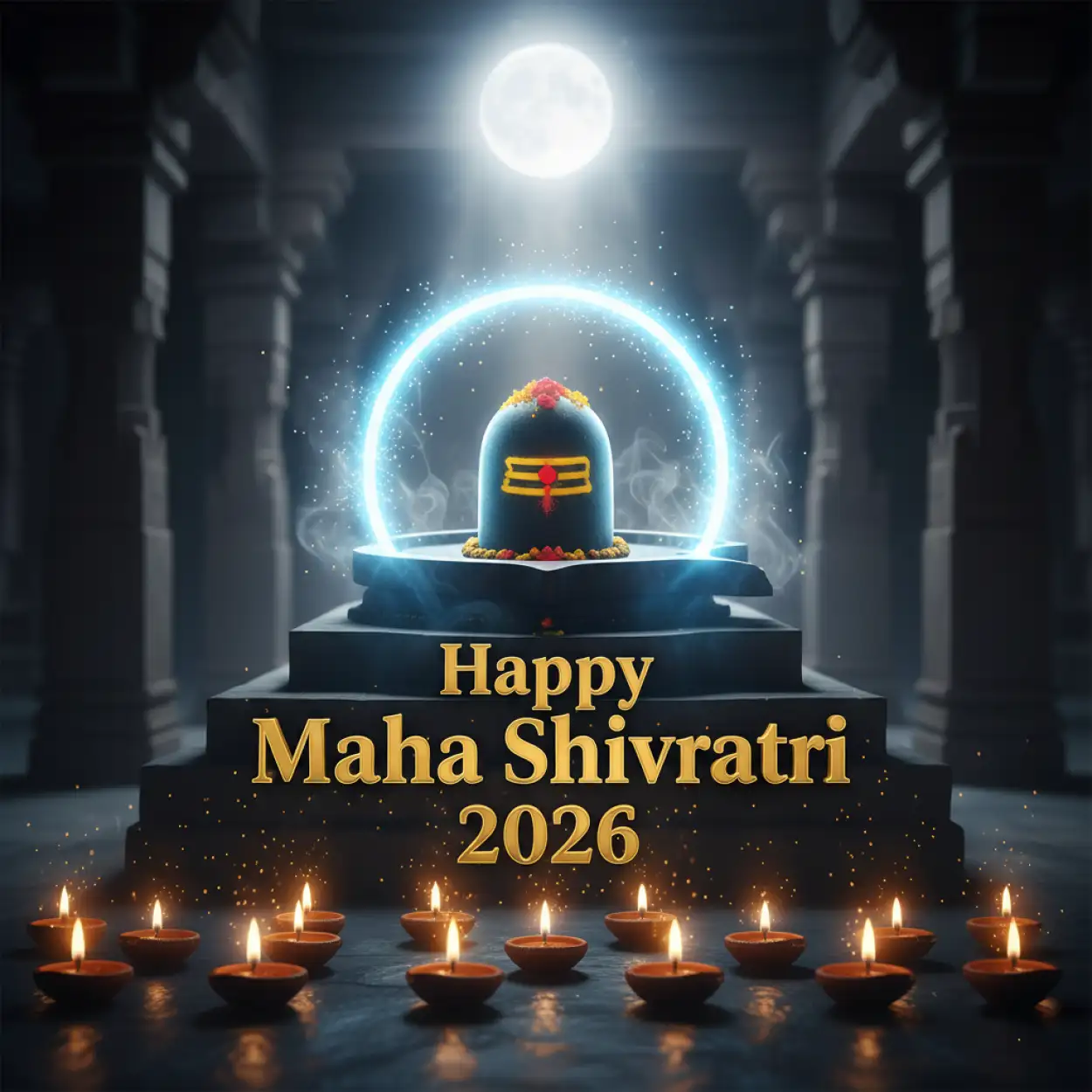 Free Download Happy Maha Shivratri 2026 Square Instagram Post - High Quality Happy Maha Shivratri 2026 Background