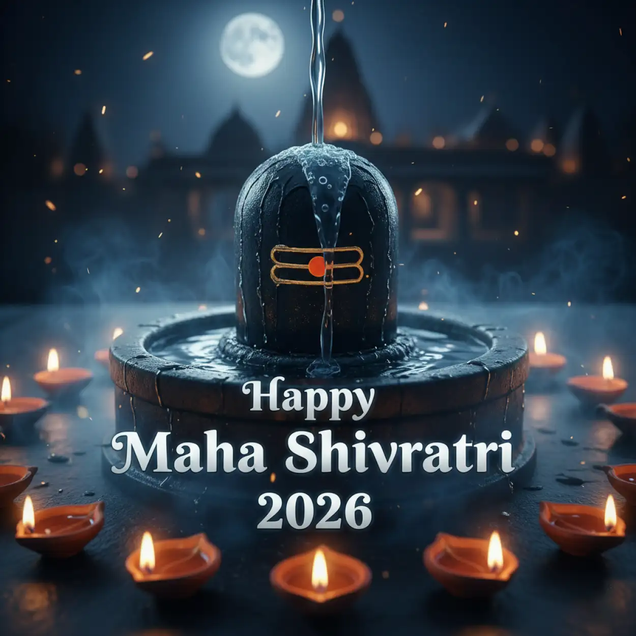 Free Download Happy Maha Shivratri 2026 Tamil Wishes Poster - High Quality Happy Maha Shivratri 2026 Background