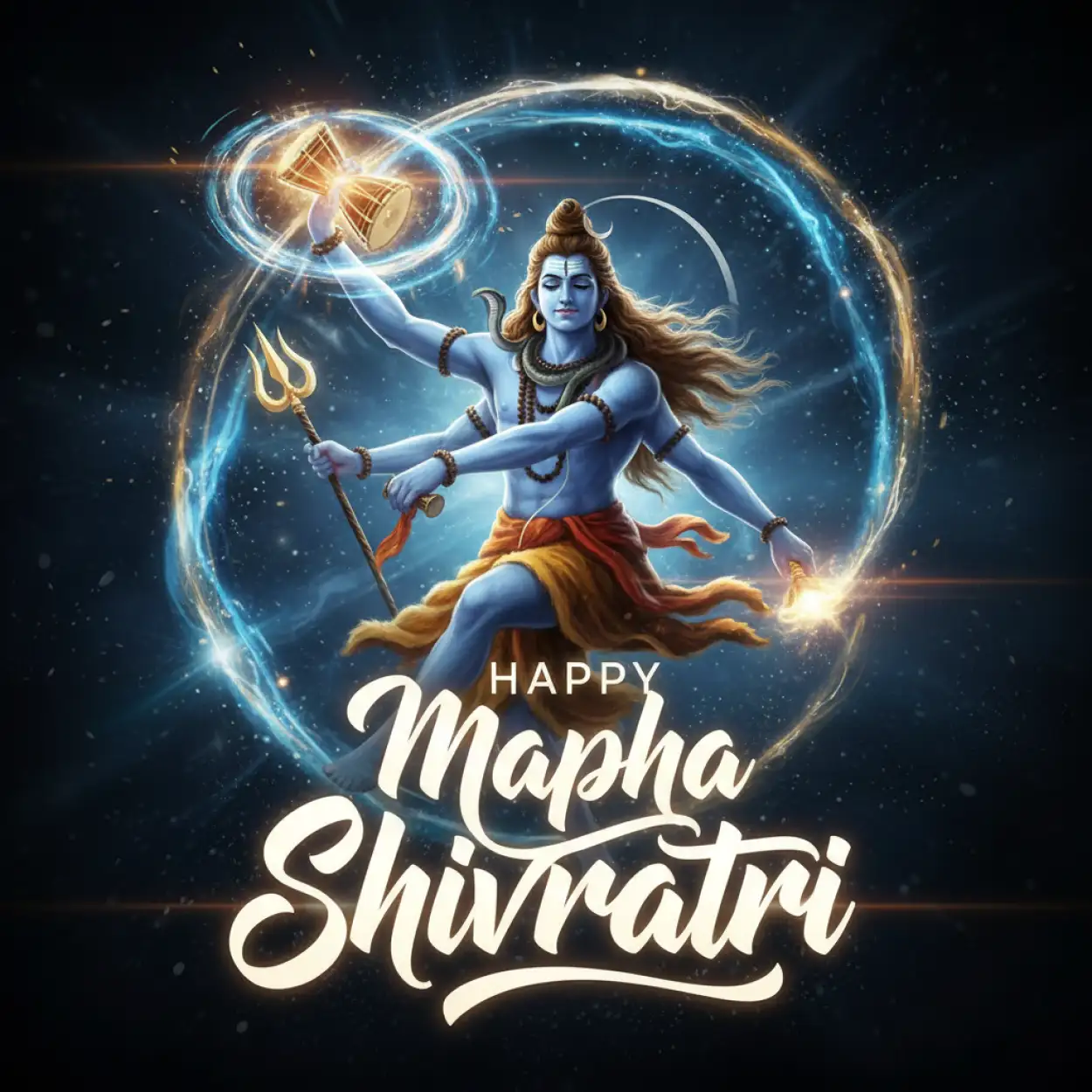 Free Download Happy Maha Shivratri Banner Design - High Quality Happy Maha Shivratri Background