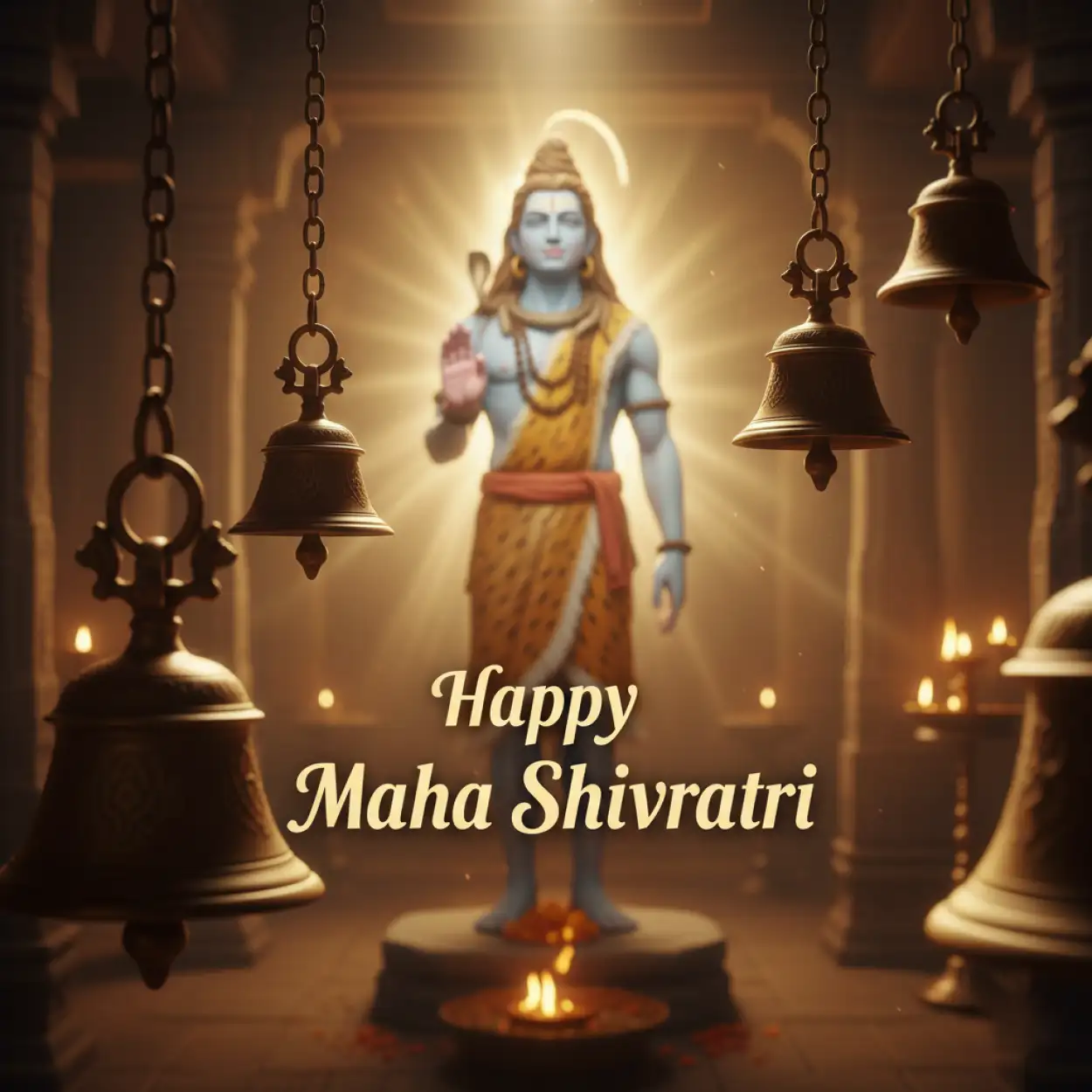 Free Download Happy Maha Shivratri Wishes In Hindi - High Quality Happy Maha Shivratri Background