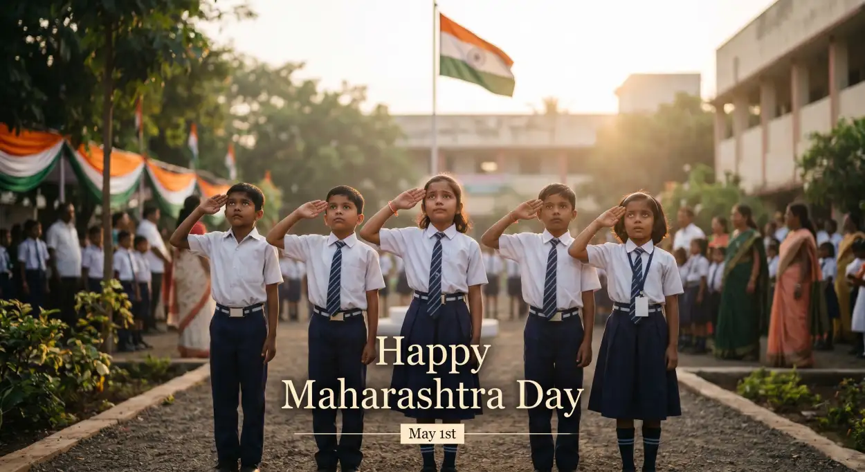 Free Download Happy Maharashtra Day 2026 Wishes Images Download - High Quality Happy Maharashtra Day 2026 Image
