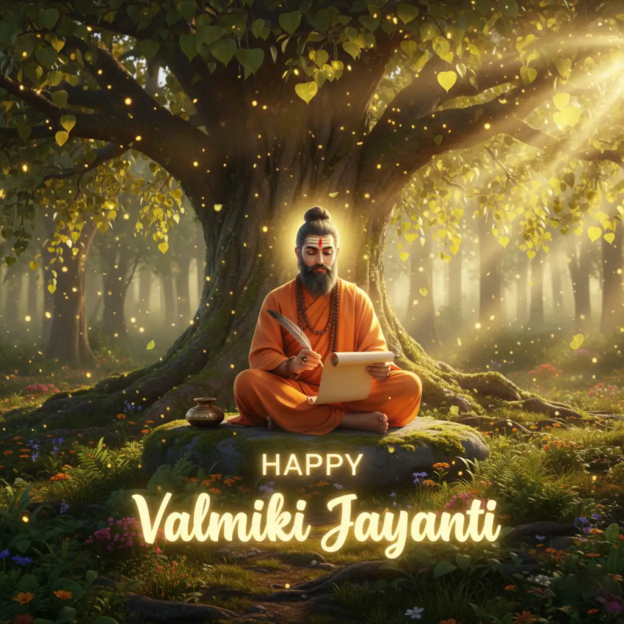 Free Download Happy Maharishi Valmiki Jayanti 2025 Celebration Ideas - High Quality Happy Maharishi Valmiki Jayanti Background
