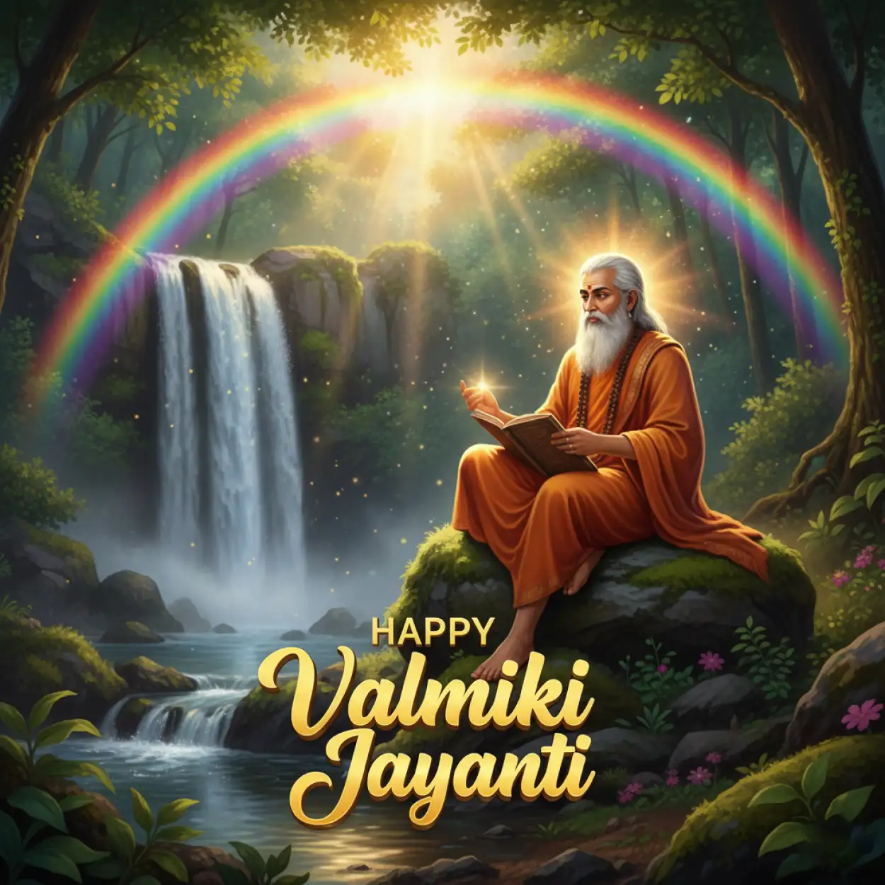 Free Download Happy Maharishi Valmiki Jayanti Lines For Instagram Bio - High Quality Happy Maharishi Valmiki Jayanti Image
