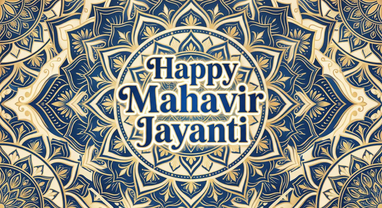 Free Download Happy Mahavir Jayanti 2026 Facebook Post - High Quality Happy Mahavir Jayanti 2026 Image
