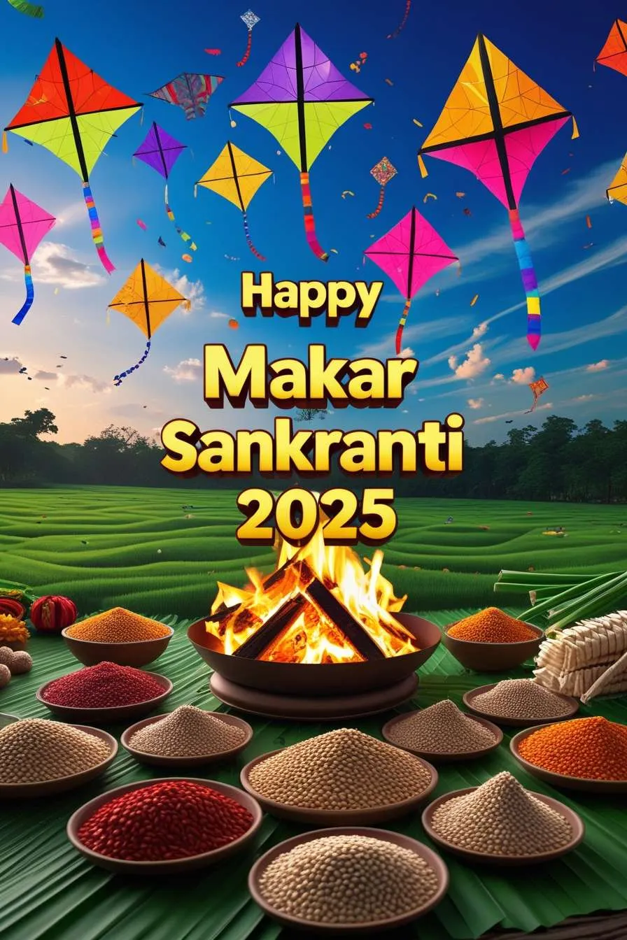 Happy Makar Sankranti 2025 With Colorful Rangoli Pictures - Royalty Free Happy Makar Sankranti 2025 Image | Pngmagic Free Download Happy Makar Sankranti 2025 With Colorful Rangoli Pictures - High Quality Happy Makar Sankranti 2025 Background
