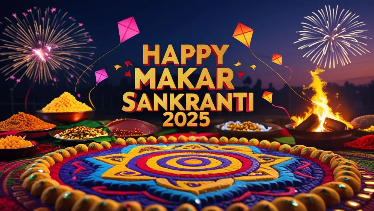 Happy Makar Sankranti 2025 With Rangoli Designs - Royalty Free Happy Makar Sankranti 2025 Image | Pngmagic Free Download Happy Makar Sankranti 2025 With Rangoli Designs - High Quality Happy Makar Sankranti 2025 Background