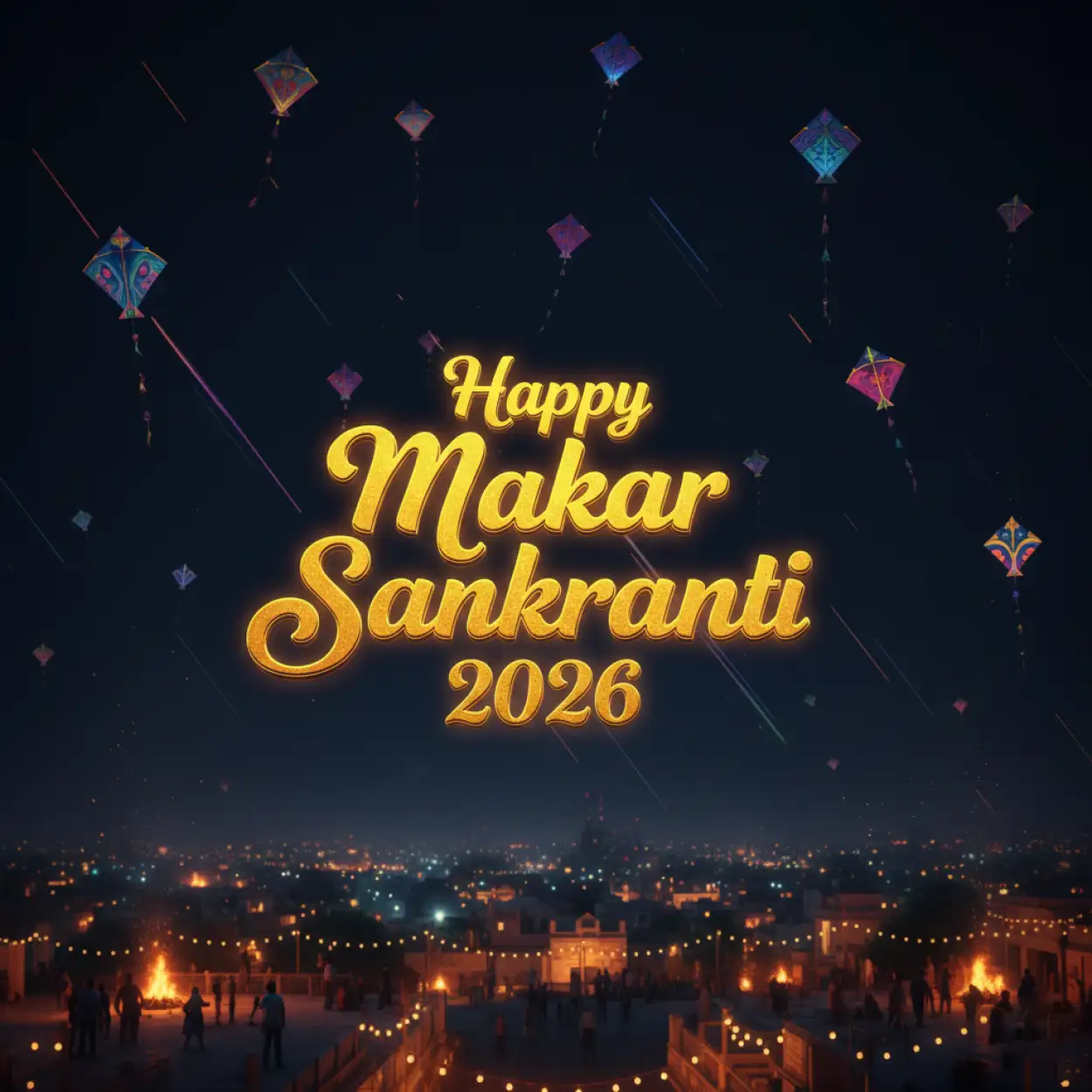 Free Download Happy Makar Sankranti 2026 Ai Generated Festival Images Hd - High Quality Happy Makar Sankranti 2026 Image