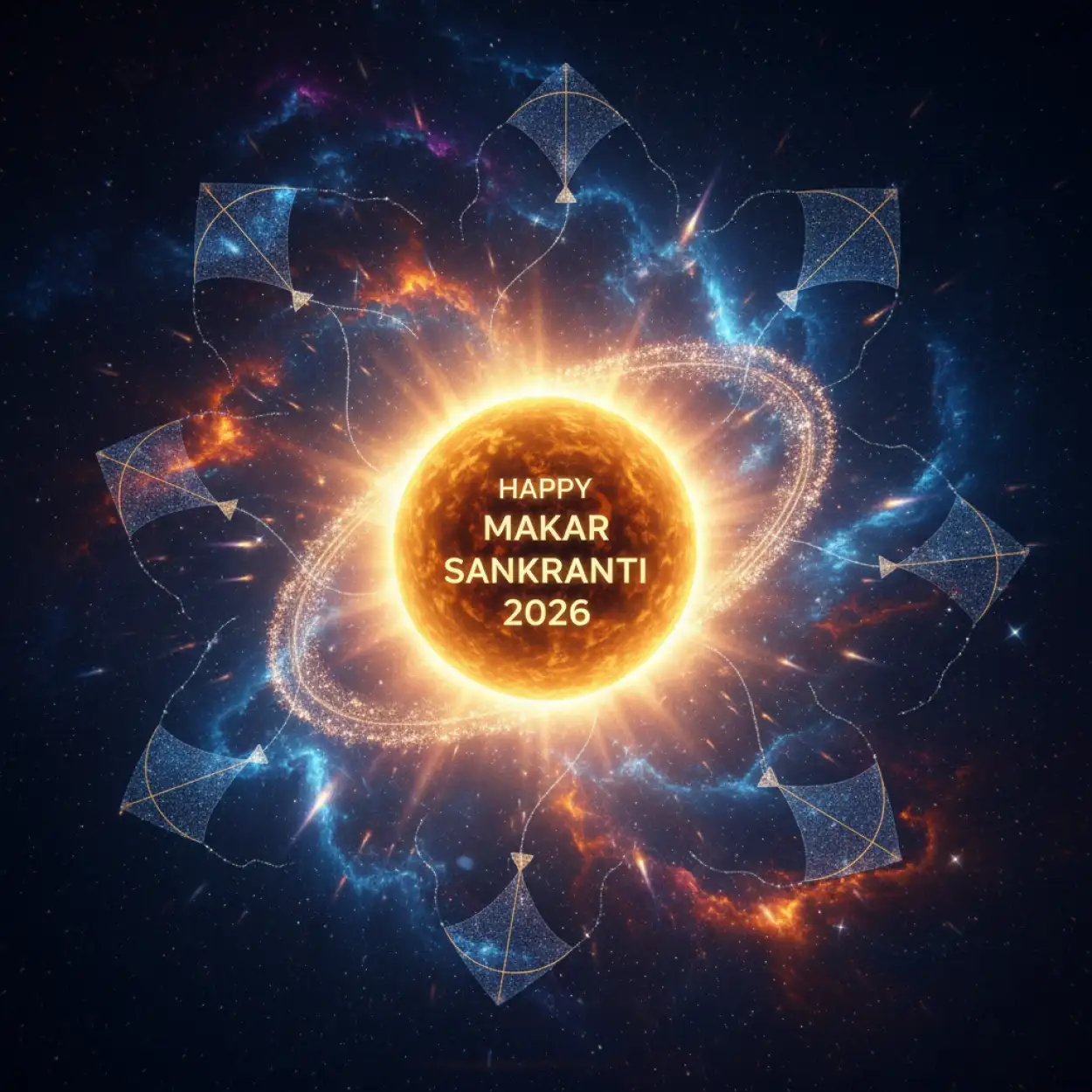 Free Download Happy Makar Sankranti 2026 Corporate Greeting Banner - High Quality Happy Makar Sankranti 2026 Image