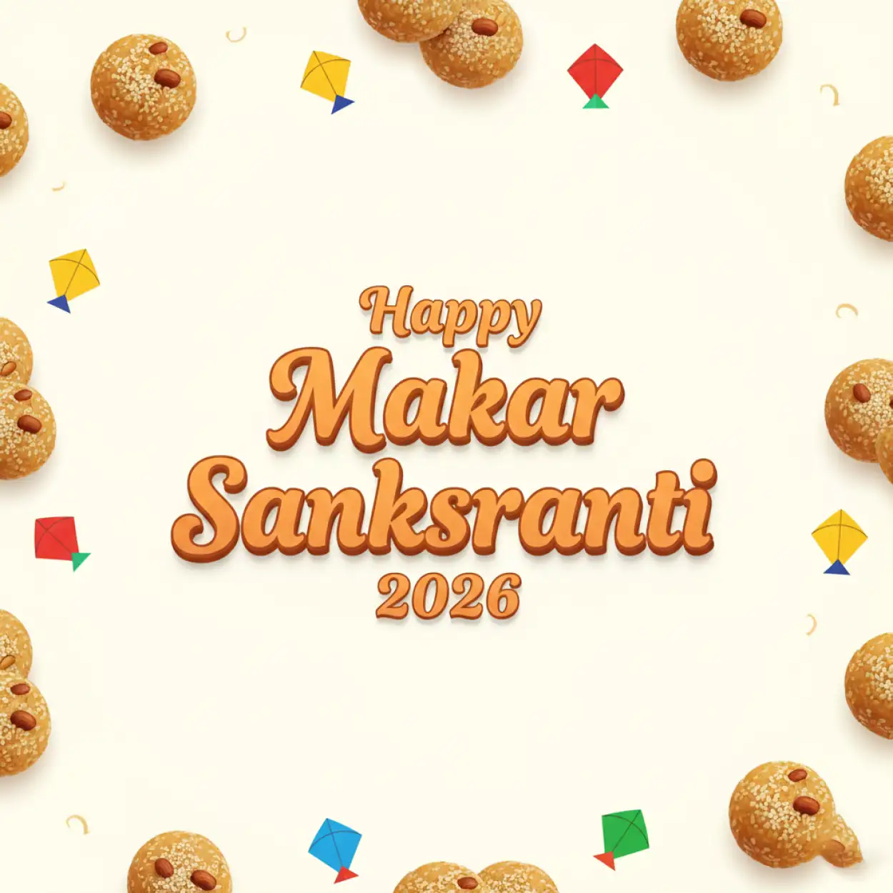Free Download Happy Makar Sankranti 2026 Festival Png Free - High Quality Happy Makar Sankranti 2026 Transparent PNG
