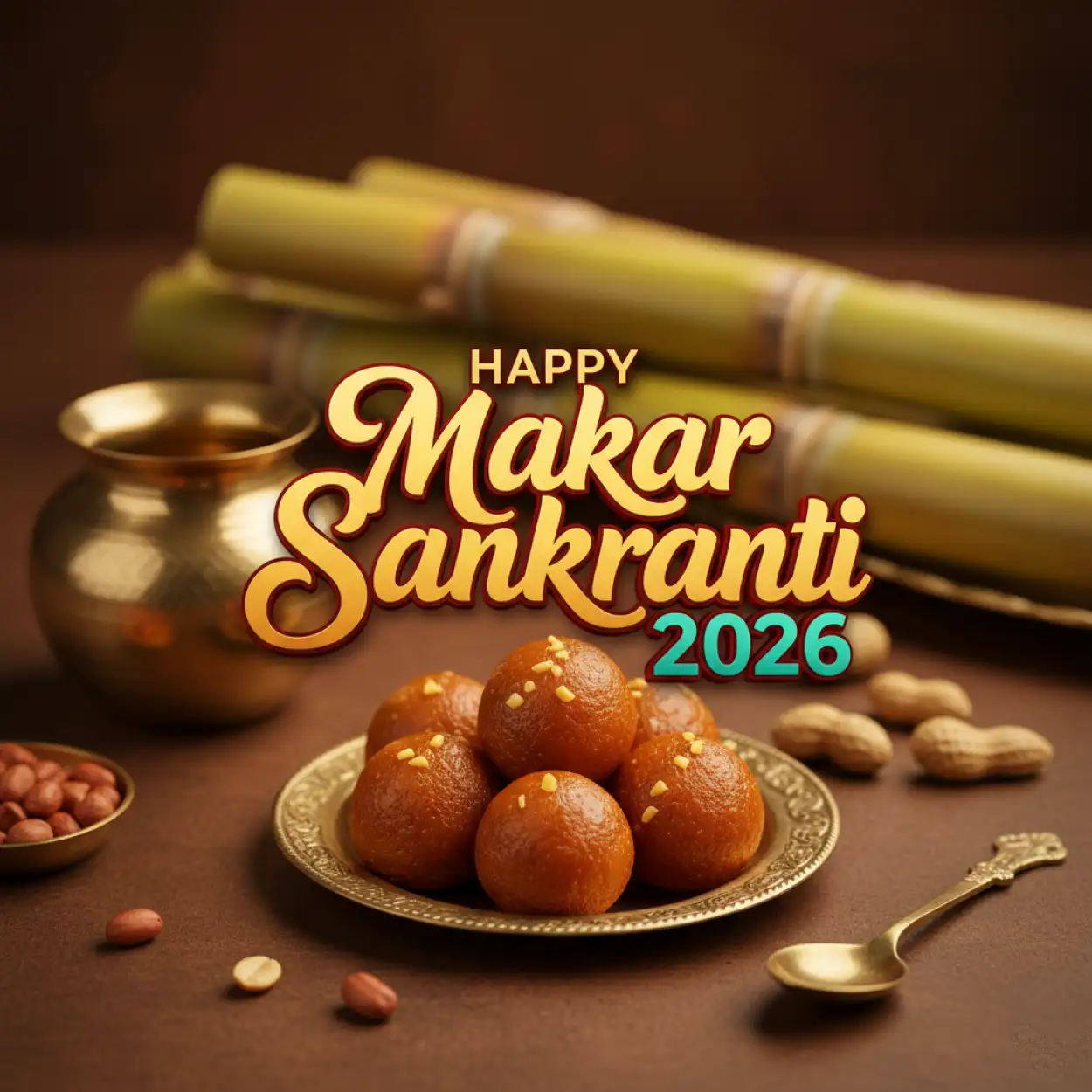 Free Download Happy Makar Sankranti 2026 Festival Template - High Quality Happy Makar Sankranti 2026 Image