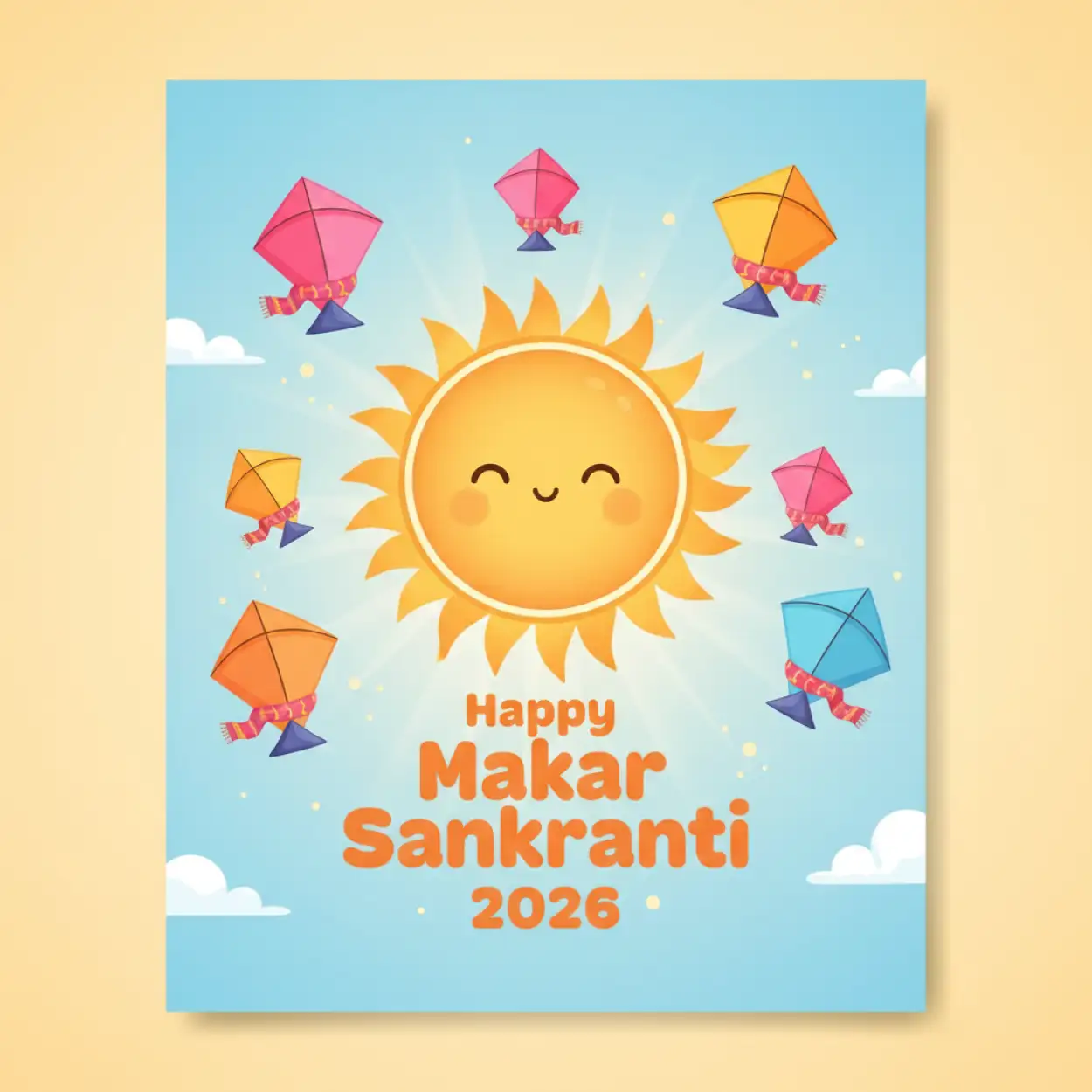 Free Download Happy Makar Sankranti 2026 Latest Wishes For Whatsapp - High Quality Happy Makar Sankranti 2026 Image