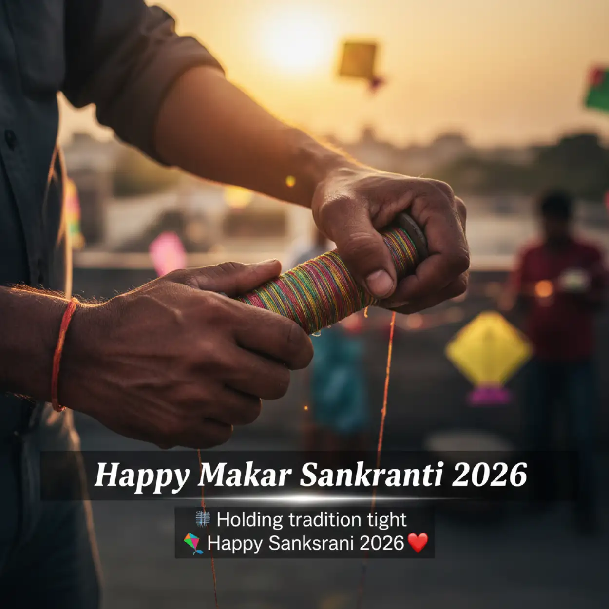 Free Download Happy Makar Sankranti 2026 Wishes Festival Banner - High Quality Happy Makar Sankranti 2026 Wishes Background
