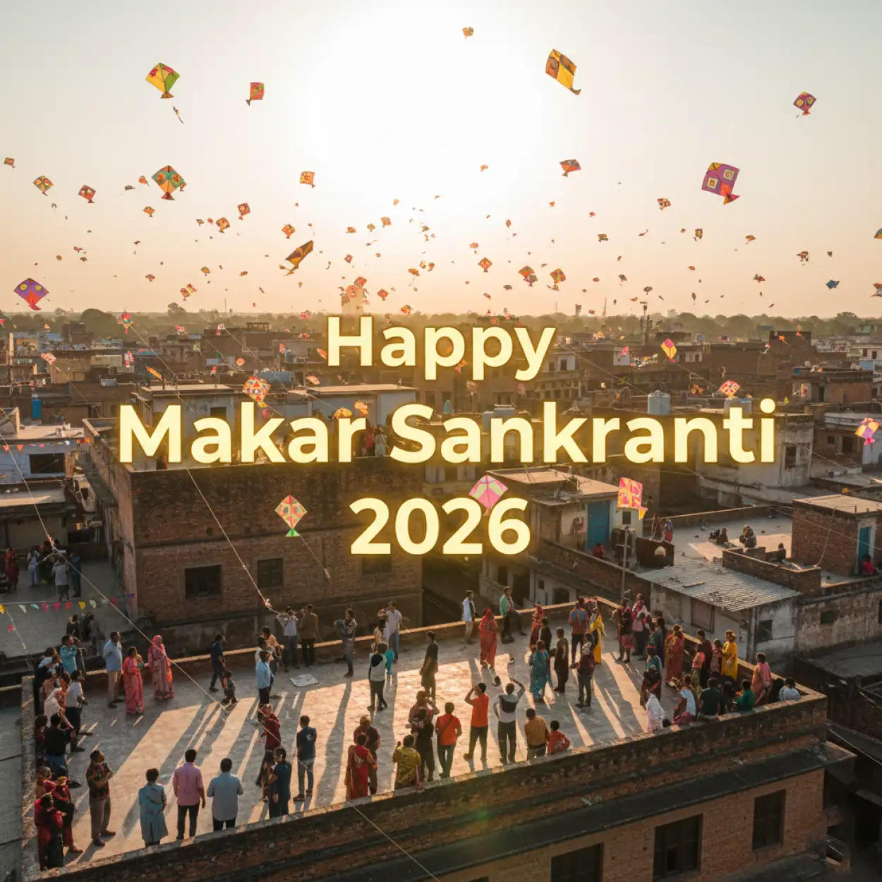 Free Download Happy Makar Sankranti 2026 Wishes Without Watermark - High Quality Happy Makar Sankranti 2026 Image