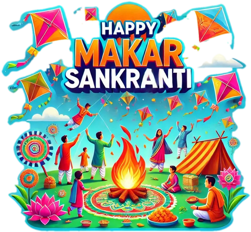 Happy Makar Sankranti Png Designs With English Text - Royalty Free Happy Makar Sankranti Png Greeings In English Image | Pngmagic Free Download Happy Makar Sankranti Png Designs With English Text - High Quality Happy Makar Sankranti Png Greeings In English PNG Image