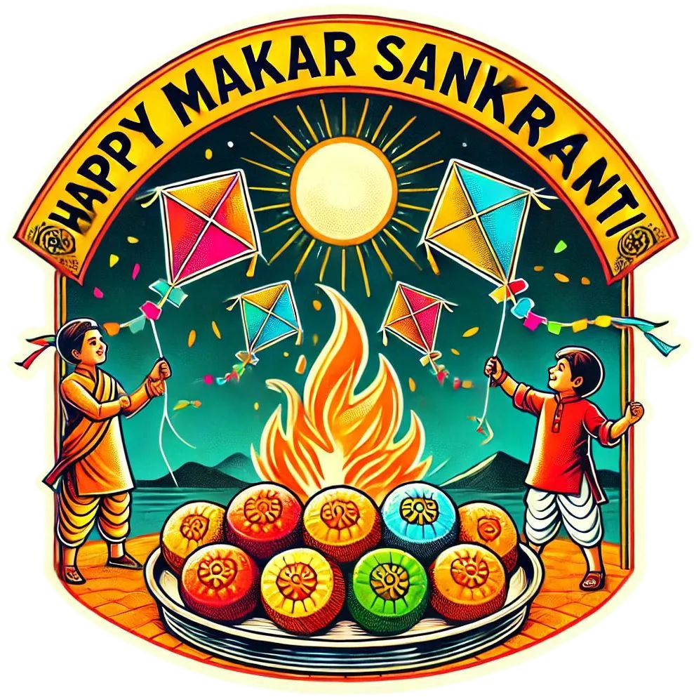 Happy Makar Sankranti Png For Social Media Posts - Royalty Free Happy Makar Sankranti Png Image | Pngmagic Free Download Happy Makar Sankranti Png For Social Media Posts - High Quality Happy Makar Sankranti Png PNG Image