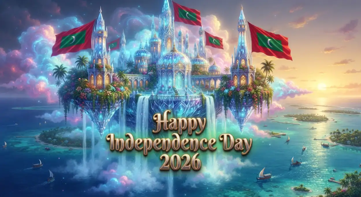 Free Download Happy Maldives Independence Day 2026 Celebration Graphics - High Quality Maldives Independence Day 2026 Image