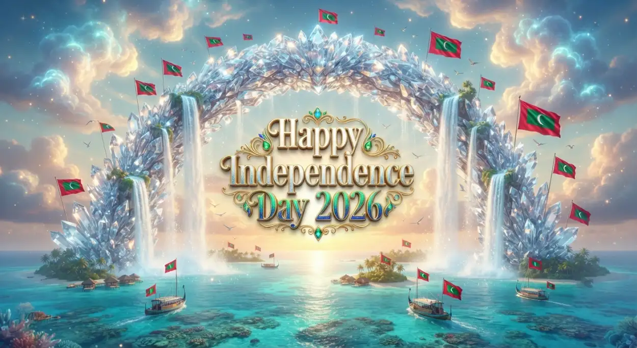 Free Download Happy Maldives Independence Day 2026 Png - High Quality Maldives Independence Day 2026 Transparent PNG