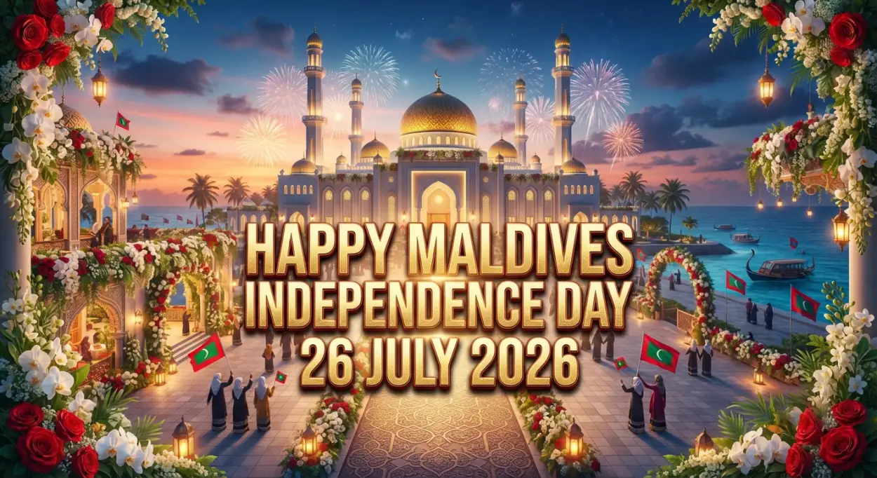Free Download Happy Maldives Independence Day Clipart - High Quality Maldives Independence Day 2026 Image