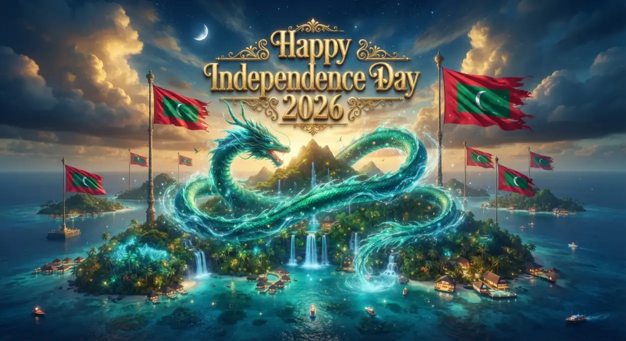 Free Download Happy Maldives Independence Day Flyer - High Quality Maldives Independence Day 2026 Image