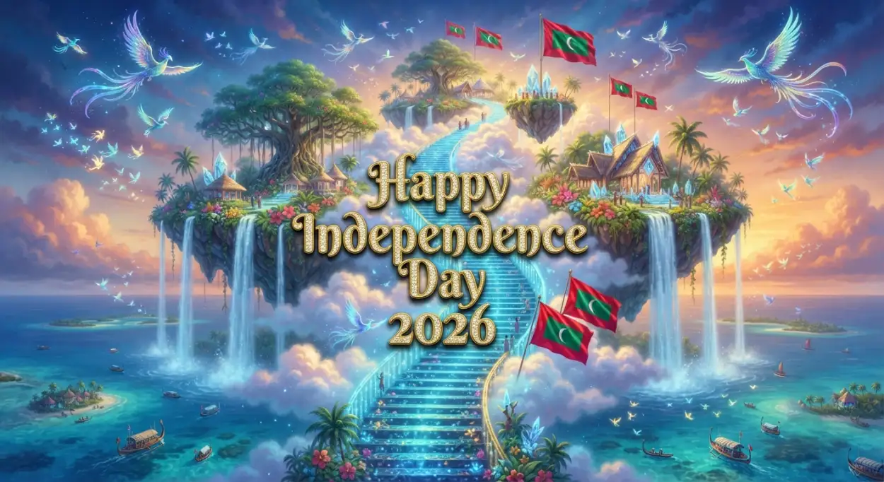 Free Download Happy Maldives Independence Day Hero Image - High Quality Maldives Independence Day 2026 Image